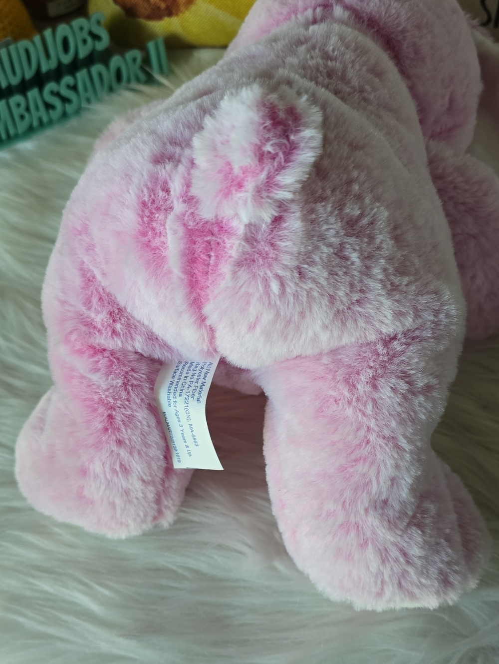 Pink Rabbit Plush Toy - Picture 4 of 7
